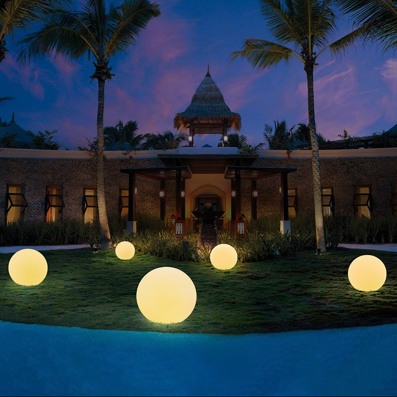 LED Luminous Ball Garden Floor Lights Outdoor