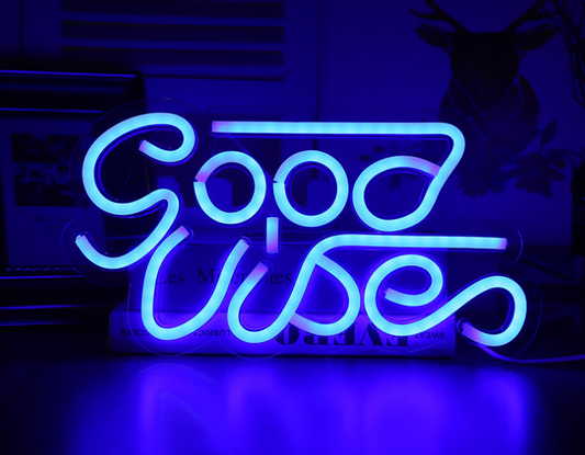LED Transparent Neon Light Wall Hanging Decor